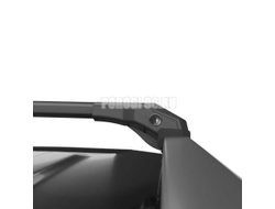 Багажник на крышу автомобиля LUX CONDOR черный для Haval H9 II 2024-