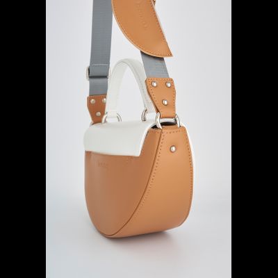 SLICY BAG 2116 Бежевый/белый