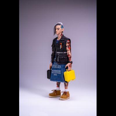 Татуировщик, тату-мастер - Коллекционная фигурка 1/6 Tattoo Artist - trickyMan12