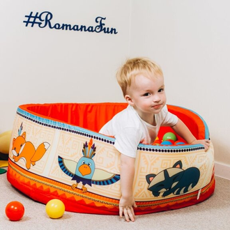 Сухой бассейн «Индейцы» 100 шариков