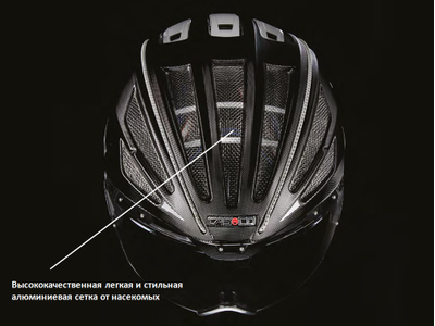 Велосипедный шлем CASCO SPEEDairo 2 RS black-red с визором