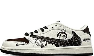 Nike Air Jordan × Labubu Black White