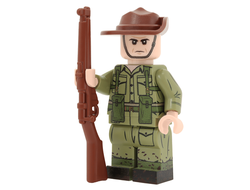 Lego minifigures WW2 British Army Rifleman (Burma)