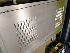 Заготовка двери с жалюзями