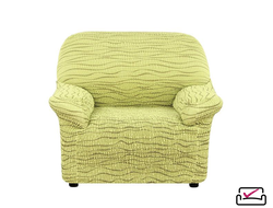 Чехол на кресло Тела Ридже Зеленый. ИТАЛИЯ
