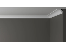 Потолочный плинтус DECOR-DIZAYN DD13, из дюрополимера, под покраску, ударопрочный, 2 метра