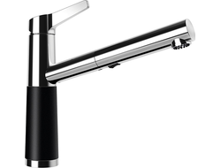 Смеситель SCHOCK SC-510-D CRISTADUR с выдвижным изливом, 710470 хром/пуро