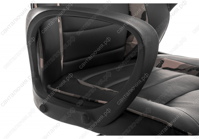 Кресло Tomen черное / камуфляж