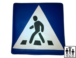 Мягкий модуль Дорожный знак «пешеходный переход»