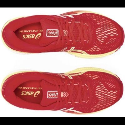 Asics Gel Kayano 26 Красные с желтым