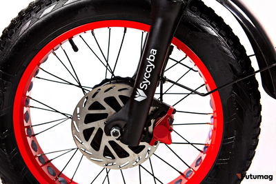 Электровелосипед Syccyba H2 (F11) DUAL 23AH красный