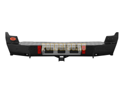 Задний силовой бампер серии Трофи на Chevrolet NIVA 2002-2020 (03.117.01)