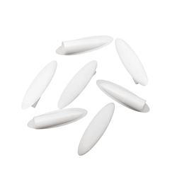 Заглушка под косой шуруп С1-01 белый (100 шт)