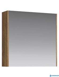 Зеркало-шкаф Aqwella Mobi-60, цвет дуб балтийский