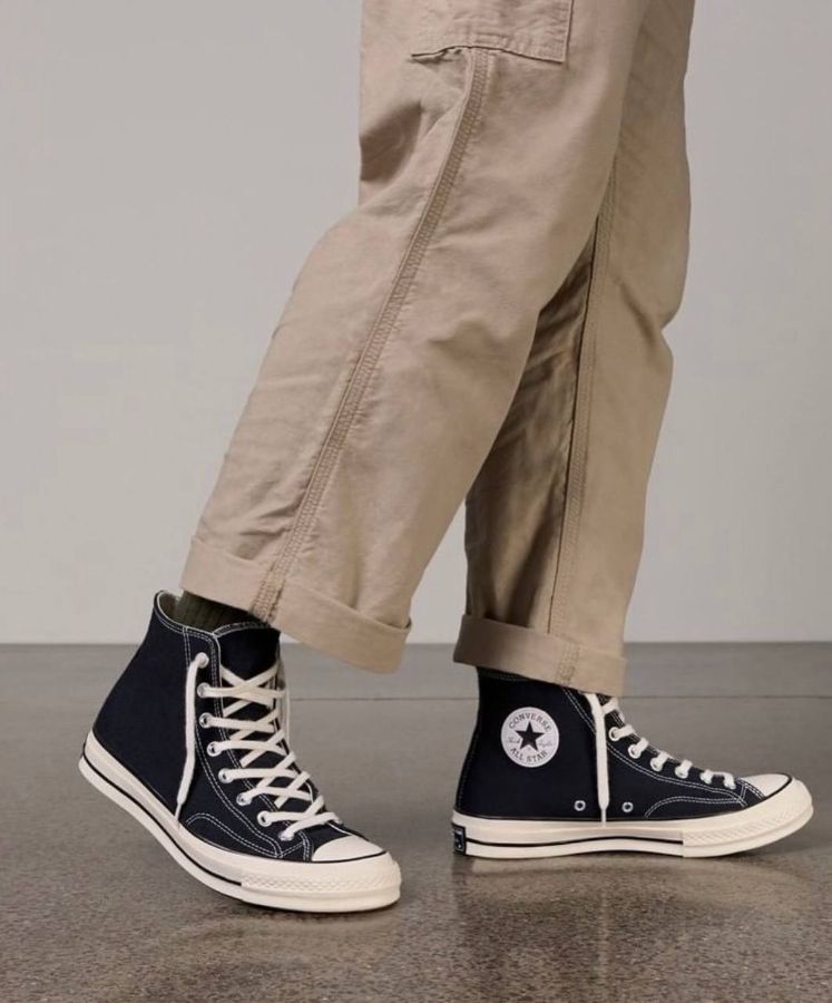 Converse Chuck 70 высокие черные