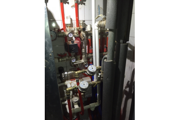 Теплообменный узел теплого водяного пола в квартире