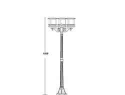 Светильники садово-парковые TOKIO -3