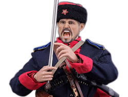 Казак времен Великой отечественной войны - КОЛЛЕКЦИОННАЯ ФИГУРКА 1/6 WWII Soviet Cossack cavalry set (S001) - Marsdivine