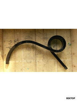 Стойка 2484-D (30х30) культиватора левая спиральная BELLOTA