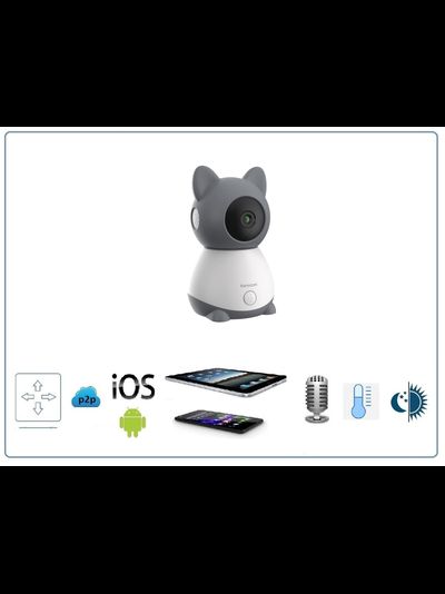 Wi-Fi видеоняня Ramicom VRC300C, поворотная видеокамера, 2К (дополнительная видеокамера к комплекту Ramicom VRC300)