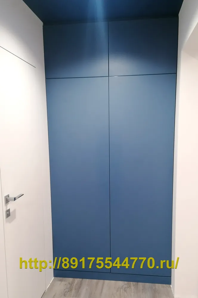 013 Встроенный шкаф для хоз. нужд
ЛДСП Egger U504 ST9 Альпийское озеро.
