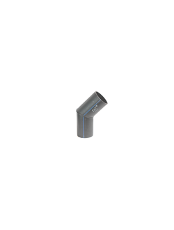 D50 SDR17 Отвод сварной сегментный ПНД ПЭ100 1°- 45°