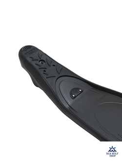 Ласты длинные 39/40 разборные Marlin FREE black M