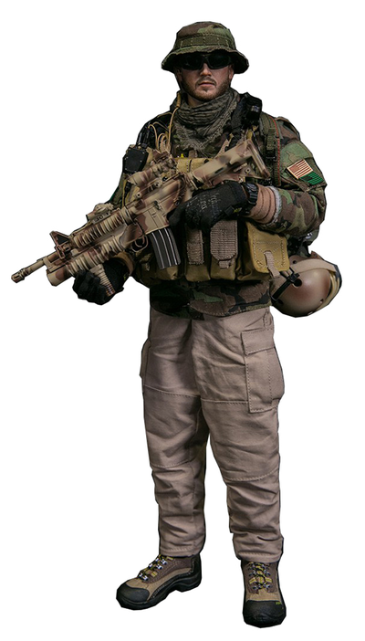 Радист, Операция «Красные крылья» - Коллекционная ФИГУРКА 1/6 scale Operation Red Wings NAVY SEALS  SDV TEAM 1 Radio Telephone Operator (78081) - DAMTOYS