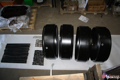 Сдваивания колес для трактора К-744 (30,5x32) на шпильках