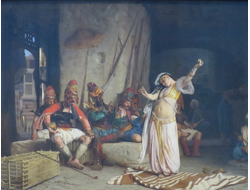 Картина обогреватель, репродукция Жан-Леона Танец альмеи