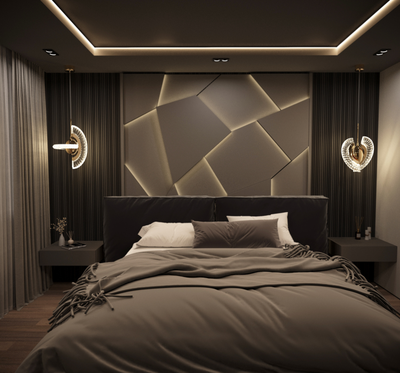 Световая 3D панель "Magma" (визуализация с Красноярска)