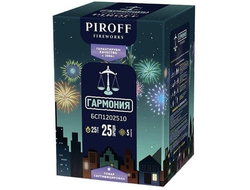 Батарея салютов ГАРМОНИЯ БСП1202510 PIROFF | Neva-Salut.com