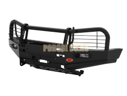 Передний силовой бампер серии Трофи на Chevrolet NIVA 2009-2020 (02.007.03)