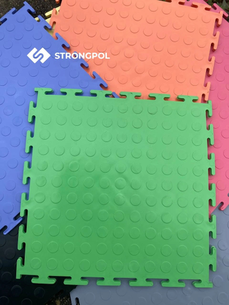 Продажа модульной плитки ПВХ для пола Strong Normal Green в Иркутске