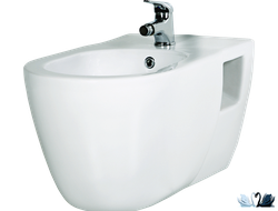 Подвесное биде Creavit Favori круглой формы