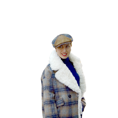 Кепка восьмиклинка Alfonso D ' Este 42052 клетка