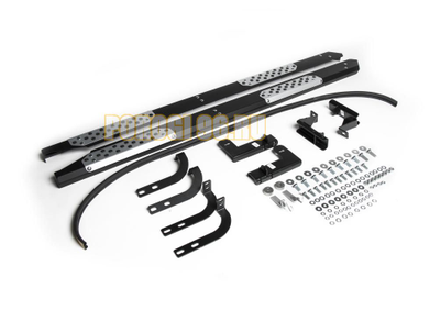 Пороги Renault Duster (алюминий) (2015-2021)