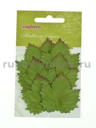 набор листочков из шелковичной бумаги "Смородина"