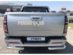 Защита заднего бампера угловая d60 для Great Wall Poer 2021-