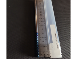 Фреза 6 мм удлиненная HRC65 твердосплавная 4-х зубая по цветному металлу 45/150 мм