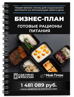 Бизнес-план для социального контракта в 2022 г. Ниша: Готовые рационы питания. Форма: Самозанятость.