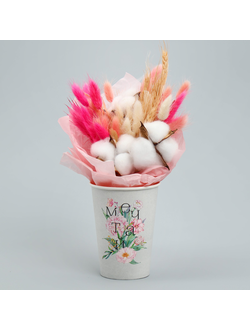 Стаканчик для цветов "Мечтай" 11*8,5см