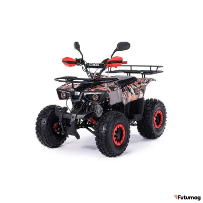 Квадроцикл MOTAX ATV Grizlik Premium 125cc Бензиновый Красный камуфляж