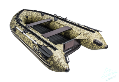 Лодка ПВХ Мастер Лодок Apache 3300НДНД Камуфляж Камыш