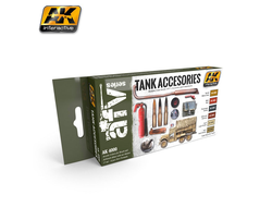 AK-Interactive: Набор акриловых красок: Танковые Аксессуары
