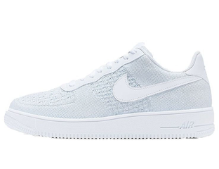 Nike air force 1 flyknit blanco best sale