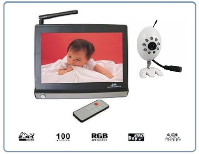 ✅Бюджетная Wi-Fi видеоняня от DIY SS. Монитор + 1 камера