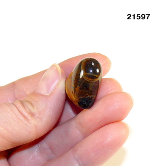 Тигровый глаз натуральный (сердце) арт.21597: 8,2г - 20*25*12мм