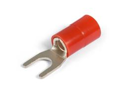 Наконечник кабельный вилочный изолированный НВИ(н) 10-6 серия ПРОФИ с нейлоновой манжетой