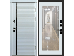 Дверь White Line с панелью зеркало Триумф